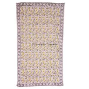 beautiful Hand block print <b>sarong</b> floral printed <b>sarong</b> cotton <b>sarong</b> hand made scarf jaipuri printed free size for <b>beach</b> wear - Product Image 2