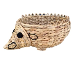 Eco-friendly Wicker Laundry <b>Basket</b> with Handles Collapsible Storage Hamper Home Decor Clothing Organization - Product Image 1