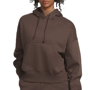 Sudadera con capucha con estampado de soplo y bordado personalizado de tendencia mundial para mujer, sudaderas con capucha y sudaderas con capucha en blanco de alta calidad para mujer 2024 - Product Image 1