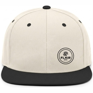หมวกแก๊ปแบบ Snapback 6 แผง รุ่น Custom Blank สีครีมเบจ ผ้าคอตตอนทวิลล์ คุณภาพพรีเมียม สไตล์สตรีทแวร์ รับผลิตแบบ OEM ขายส่ง - Product Image 4