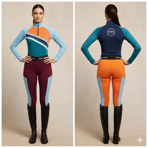 High Quality Fast Dry Custom Logo Print Breedery 4-Way Stretch Slim Fit Base Layer Silicone Riding Breeches 200+ <b>Equestrian</b> - Product Image 3