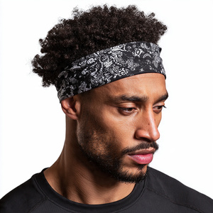 Custom Sublimation Running <b>Headband</b> Fitness Printed Yoga Wear Jogging Workout Fitness Printed Head bands Women's - Product Image 1