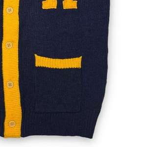 Cárdigan de Punto Personalizado OEM de Lujo, Cómodo, con Letras Tejidas, Antiarrugas, Antiretráctil, Unisex, Gran Venta - Product Image 6