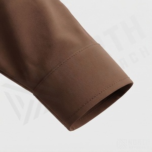 Abaya Islámica de Moda para Mujeres Musulmanas, Talla Grande, Manga Larga, Cuello en V, Largo hasta el Tobillo, Ligera, de Poliéster, Personalizable - Product Image 5