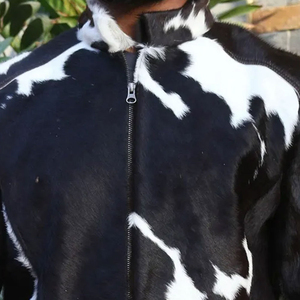 Chaqueta de hombre, auténtica chaqueta de cuero vacuno genuino para hombre, cuero vacuno genuino americano de alta calidad - Product Image 6