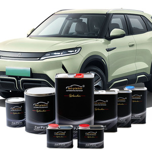 Vernice Spray Acrilica Trasparente <span class=keywords><strong>Rosso</strong></span> Ferro 1K per Riparazione Graffi Auto e Macchina Miscelatrice Vernici Auto - Product Image 5