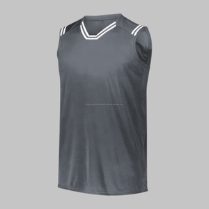 Maillot de basketball réversible personnalisable pour homme, uniforme d'entraînement respirant personnalisé, ensemble de vêtements de sport grande taille - Product Image 4