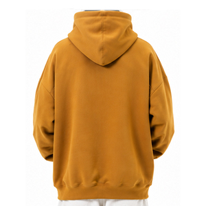 Fabricant de vêtements en gros OEM ODM, sweats à capuche surdimensionnés personnalisés, coton molletonné lourd, streetwear unisexe, marque privée - Product Image 4