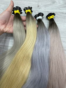 ซัพพลายเออร์ผมต่อแบบตรงปลายแบน หลายสี ขายส่ง - Product Image 4