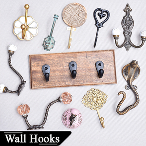 Golden Mercury Sunflower Glass Wooden Wall Hook Decorative Heavy Duty Coat <b>Hat</b> <b>Bag</b> Holder Home Decor Wall Hooks WHK-1029 - Product Image 4
