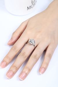 Anillo de Eternidad de Plata con Diamantes Cultivados en Laboratorio Royal Spark Vintage, Brillo Infinito, Certificado IGI, Corte Brillante Redondo - Product Image 4