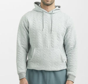Sweat-shirt à capuche personnalisé pour homme, mélange de coton, pull-over uni, sweat-shirt d'hiver de qualité supérieure, respirant - Product Image 5