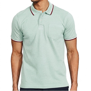 High Quality Summer Men Casual for <b>Shirt</b> 100% Polyester <b>Button</b> Front Solid Pattern 220g <b>Half</b> Sleeve Breathable for Men's - Product Image 4