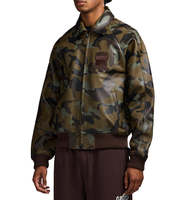 Veste en cuir Avirex personnalisée pour homme, style streetwear, col rabattu, logo sur le devant, imperméable, coupe-vent, respirante, réversible, hiver