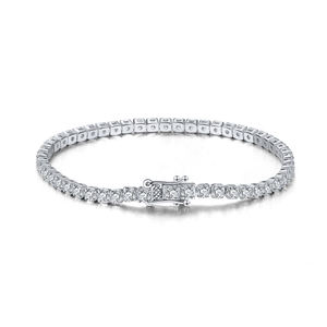 Pulsera de tenis de diamantes chapada en oro brillante, estilo hip hop contemporáneo, unisex, regalo de moda, diseño premium - Product Image 2