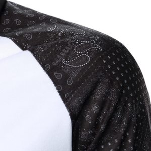 Camiseta Polo Blanca para Hombre con Manga Negra, Manga Corta, Tejida, Transpirable, Estilo Casual, MOQ Bajo, Camisetas Polo para Hombre - Product Image 6