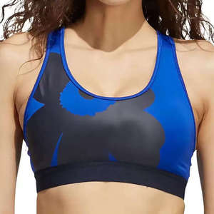 Soutien-gorge de sport pour femme en gros, maintien élevé, polyester élasthanne, bretelles croisées, sans couture, durable, séchage rapide, pour la course, la gym et le fitness, fermeture avant - Product Image 1
