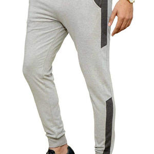 Pantalon de jogging en molleton pour homme, décontracté, en toile tricotée, longueur cheville, respirant, avec coutures renforcées - Product Image 4