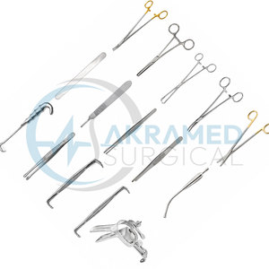 Juego de Instrumentos Quirúrgicos Abdominales de Alta Calidad, Certificado CE, Instrumentos Reutilizables para Ginecología y Cirugía General - Product Image 5