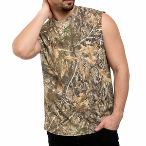 Nueva Camiseta sin Mangas de Camuflaje para Hombre, Transpirable, para Entrenamiento al Aire Libre, Estilo Caza, Ligera, OEM USA - Product Image 4