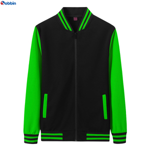 Chaquetas Varsity Letterman Tallas Grandes Unisex de Lana/Poliéster, Resistentes al Viento, al por Mayor, Personalizables con Logotipo - Product Image 6