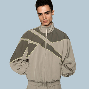 Men Custom Logo Outdoor 2 Pieces Track Suit Windbreaker Running Jogging Ripstop Nylon Autumn Sports <b>Tracksuit</b> Sets OEM Service - Product Image 5
