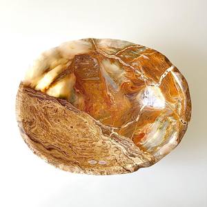 Tazón de ónix en la industria de la cerámica que admite la creación de marcas privadas donde las empresas añaden su propia identidad. Precio al por mayor. - Product Image 4