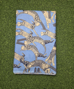 Tissu en coton imprimé à la main motif chat original, vendu au mètre, tissu doux et léger pour robes et couture, cadeau pour elle - Product Image 3