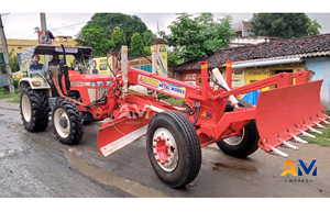 Accessoire de niveleuse avec lame de nivellement, système hydraulique, bêche avant pour tracteur Mahindra 6050 NOVO - Product Image 5