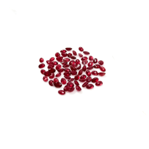 Rubis naturels de Bangkok, ovales calibrés 3x5mm, pierres précieuses facettées naturelles, prêtes à l'emploi pour la création de bijoux - Product Image 3