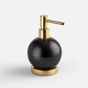 Premium Contemporary Brass <b>Soap</b> <b>Dispenser</b> Crafted For Stylish Washrooms Providing Smooth Dispensing And Long Lasting Performance - Product Image 1