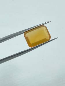 Gema de Ópalo de Fuego Natural Genuino, Corte Baguette, 10x14MM, 4.45 Quilates, Piedra Suelta - Product Image 3