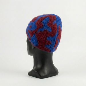 Bonnet en mohair tricoté personnalisé OEM & ODM avec logo pour homme – Chaud, confortable et idéal pour le sport et les activités de plein air - Product Image 2