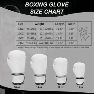 Wholesale Gym Equipment Custom Logo Printed Boxing <b>Gloves</b> Synthetic Leather Training Sparring Bag OEM ODM Martial Arts Gear - Product Image 6