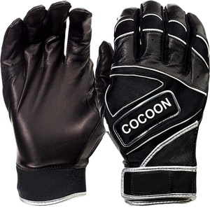 Gants de frappe de baseball personnalisés OEM 2026, qualité élite, cuir souple, support de poignet, marque personnalisée, équipement d'entraînement XXL - Product Image 1