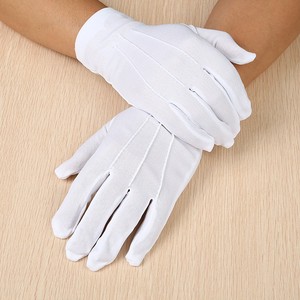 Gants blancs personnalisés légers en coton brodés pour Francs-Maçons, haute qualité, avec logo Royal Arch, toutes tailles - Product Image 2