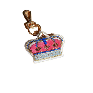 Indian Handmade Woven Technique Beaded Accessory Colorful Ethnic Charm <b>Keychain</b> with Beadwork Design for Fashion Gifting - Product Image 2