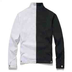 Chaqueta para hombre, nuevo diseño, ropa personalizada, chaqueta vaquera de moda para hombre, chaqueta vaquera elegante para correr, ropa de calle, servicio OEM - Product Image 2