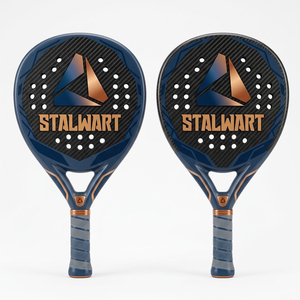 ไม้พายพิคเคิลบอล Stalwart รุ่นมาตรฐาน ไร้ขอบ 40 รู ด้ามจับกันลื่น แกนรังผึ้ง ทนทานสำหรับผู้ใหญ่ ใช้ได้ทุกฤดู - Product Image 1