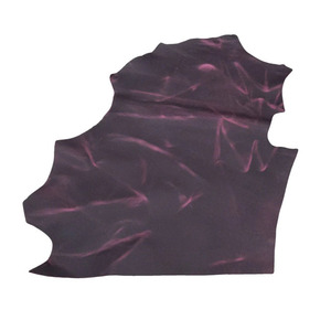Crafting Luxury Goods With Dark Purple Pull Up Cow <b>Leather</b> Hide Durable Material Ideal For Professional Bags Wallets And Belts - Product Image 4