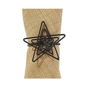 แหวนรองผ้าเช็ดปากโลหะงานฝีมือสุดหรู ปี 2025 ชุด 4 ชิ้น เป็นมิตรกับสิ่งแวดล้อม ทนทาน ทันสมัย มีสไตล์ ดีไซน์โดดเด่น สีสันสดใส - Product Image 3