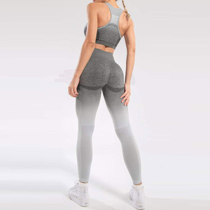 Ensemble de yoga sans couture, vêtements de sport OEM ODM, fournisseur d'usine, ensemble de yoga pour femmes, vêtements de fitness, fabricant exportateur d'ensembles de yoga - Product Image 4