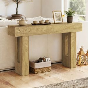 Mesa Consola Principal para Pasillo o Entrada o Sofá, Mueble Consola Versátil - Product Image 1