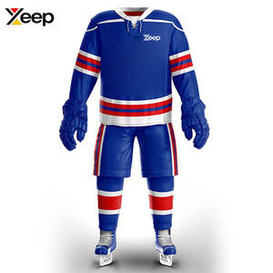 Uniforme de Hockey sobre Hielo de Poliéster Transpirable de Alta Calidad, Personalizado, Venta Caliente, Hecho en Pakistán - Product Image 1