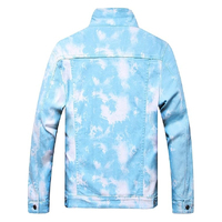 Veste en jean pour homme de haute qualité, faible MOQ, personnalisable, hiver, rembourrage en coton, coupe-vent, imperméable, doublure polaire réversible