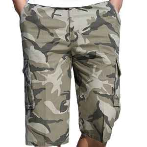 Shorts cargo pour hommes, style personnalisé, nouveaux modèles, avec poches, logo personnalisé, impression et autres. - Product Image 4