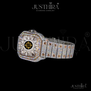 Reloj Mecánico de Acero Inoxidable para Hombre, con Diamantes de Imitación, Cristal VVS Moissanite, Resistente al Agua 3BAR, Superventas - Product Image 2