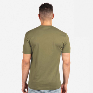 Camiseta de algodón extragrande para hombre, estilo urbano, informal, con hombros caídos, personalizada con estampado - Product Image 2