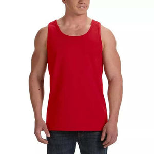 Camisetas sin mangas deportivas de secado rápido para hombre, ajustadas, para entrenamiento y running, modelo 2026 OEM, chaleco de algodón para hombre, venta al por mayor. - Product Image 1