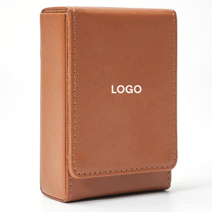 Porte-cartes vintage fin en cuir véritable fait main, durable, pour les voyages, couleur personnalisable - Product Image 1